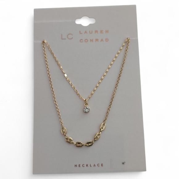 LC Lauren Conrad Jewelry - LC Lauren Conrad Gold Layered Necklace